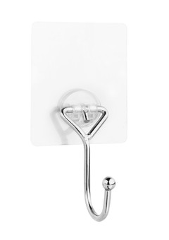 фото Крючок для ванной одинарный на силиконовом креплении Kleber Lite