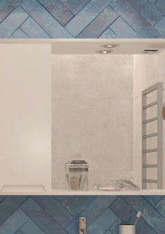 фото Зеркало-шкаф Paola 80