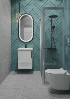 фото Унитаз подвесной K505 безободковый, сиденье тонкое ДП, крепления