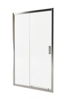 фото EG1C Душевое ограждение в проем EvaGold 110х190, профиль хром, прозрачное стекло