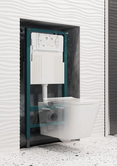 фото Инсталляция EvaGold 500 NEO для подвесного унитаза