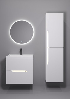 фото 40 Пенал-шкаф Шелл 40 белый