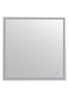 фото Зеркало Легато 80x80 лайт квадратное с LED подсветкой