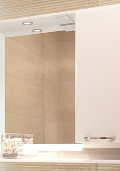 фото Зеркало-шкаф Каскад-75 моринга